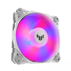 ASUS TUF GAMING TF120 ARGB WHITE EDITION Boitier PC Refroidisseur d'air 12 cm Blanc 1 pièce(s)
