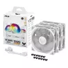 ASUS TUF GAMING TR120 ARGB REVERSE 3IN1 White Boitier PC Refroidisseur d'air 12 cm Blanc