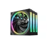 DeepCool FL14R Boitier PC Ventilateur 14 cm Noir 3 pièce(s)