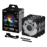 ASUS TUF Gaming TR120 ARGB Reverse Fan - Triple Pack Boitier PC Ventilateur 12 cm Noir