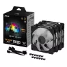 ASUS TUF GAMING TR120 ARGB 3IN1 Black Boitier PC Refroidisseur d'air 12 cm Noir