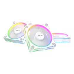 ASUS Prime MR120 Fan ARGB White 3in1 Boitier PC Ventilateur 12 cm Blanc