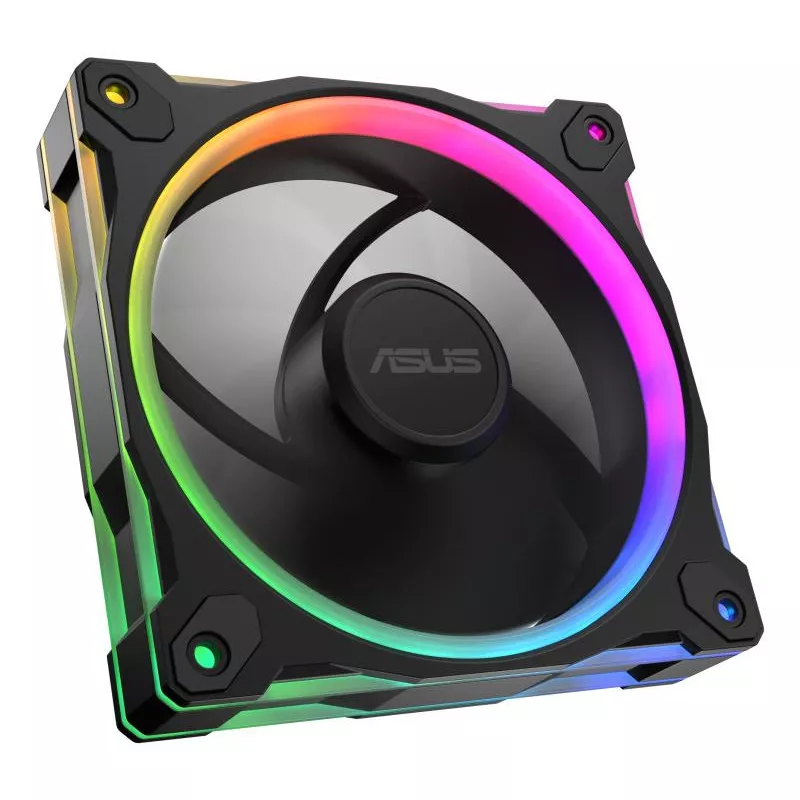 ASUS Prime MR120 Fan ARGB Black Boitier PC Ventilateur 12 cm Noir