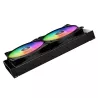be quiet! Light Wings LX 140 mm PWM | Ventilateur PC ARGB high-speed, Pack de 3