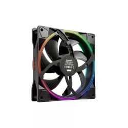 be quiet! Light Wings 140 mm PWM Reverse Black | Ventilateur PC ARGB reverse noir