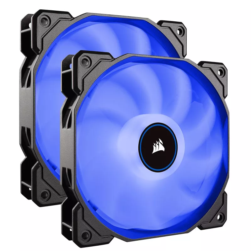CORSAIR LED Fan AF140-LED Bleu Pack de 2 abîmé
