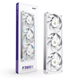NZXT F360X Boitier PC Ventilateur 12 cm Blanc 1 pièce(s)