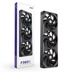 NZXT F360X Boitier PC Ventilateur 12 cm Noir 1 pièce(s)