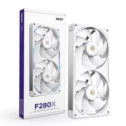 NZXT F280X Boitier PC Ventilateur 14 cm Blanc 1 pièce(s)