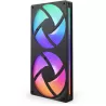NZXT RF-U24HF-B1 système de refroidissement d?ordinateur Boitier PC Ventilateur Noir