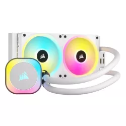 Corsair H100I Processeur Refroidisseur hybride 12 cm Blanc