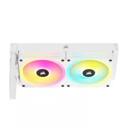 Corsair H100I Processeur Refroidisseur hybride 12 cm Blanc