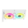 Corsair H100I Processeur Refroidisseur hybride 12 cm Blanc