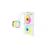 Corsair H100I Processeur Refroidisseur hybride 12 cm Blanc