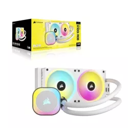 Corsair H100I Processeur Refroidisseur hybride 12 cm Blanc