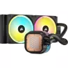 Corsair CW-9061007-WW système de refroidissement d?ordinateur Processeur Refroidisseur d'air 12 cm Noir 2 pièce(s)