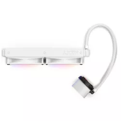 NZXT Kraken 280 RGB Processeur Refroidisseur de liquide tout-en-un 14 cm Blanc 1 pièce(s)