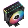 DeepCool AG400 BK ARGB V2 Carte SIM Ventilateur 12 cm Noir 1 pièce(s)