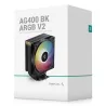 DeepCool AG400 BK ARGB V2 Carte SIM Ventilateur 12 cm Noir 1 pièce(s)