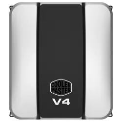 Cooler Master V4 Alpha 3DHP Black Processeur Refroidisseur d'air 12 cm Noir 1 pièce(s)