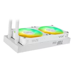 ASUS TUF GAMING LC III 240 ARGB WHT Processeur Refroidisseur de liquide tout-en-un 12 cm Blanc
