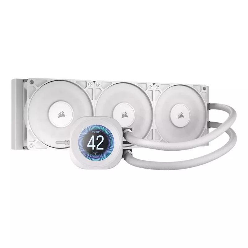 Corsair Nautilus 360 RS Processeur Refroidisseur de liquide tout-en-un 12 cm Blanc