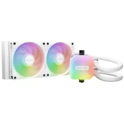 be quiet! Light Loop 240 mm White | Système de refroidissement liquide tout-en-un, 240 mm, blanc, socket Intel et AMD, ARGB