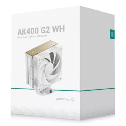 DeepCool AK400 G2 WH Processeur Refroidisseur d'air 12 cm Blanc 1 pièce(s)