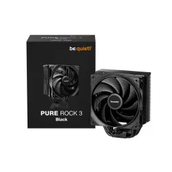 be quiet! PURE ROCK 3 Black | Ventirad mono tour, socket Intel et AMD