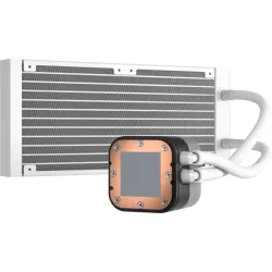 Corsair H100I Elite Processeur Refroidisseur de liquide tout-en-un 12 cm Blanc 1 pièce(s)