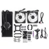 Cooler Master MasterLiquid 240 ATMOS Processeur Kit de refroidissement du liquide 12 cm Noir
