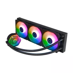 Cooler Master MasterLiquid 360 ATMOS Processeur Kit de refroidissement du liquide 12 cm Noir