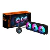 GIGABYTE AORUS WATERFORCE II 360 AIO Refroidisseur liquide pour processeur - 3x ventilateurs ARGB de 120 mm, mécanisme…