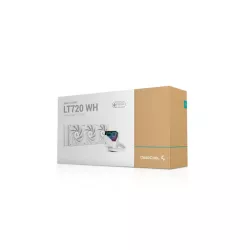 DeepCool LT720 WH Processeur Refroidisseur de liquide tout-en-un 12 cm Blanc 1 pièce(s)
