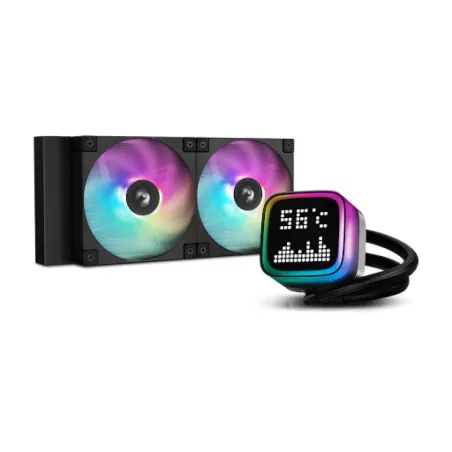 DeepCool R-LP240-BKMSNC-G-1 système de refroidissement d?ordinateur Boitier PC, Processeur Refroidisseur de liquide tout-en-un…