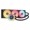 Corsair iCUE LINK TITAN 360 RX LCD Processeur Refroidisseur d'air 12 cm Noir 1 pièce(s)