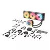 Corsair iCUE LINK TITAN 360 RX LCD Processeur Refroidisseur d'air 12 cm Noir 1 pièce(s)