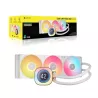 Corsair iCUE LINK TITAN 360 RX LCD Processeur Refroidisseur de liquide tout-en-un 12 cm Blanc 1 pièce(s)