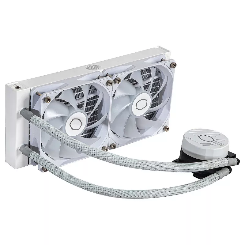 Cooler Master MasterLiquid 240 Core II White Processeur Kit de refroidissement du liquide 12 cm Blanc