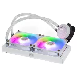 Cooler Master MasterLiquid 240 Core II White Processeur Kit de refroidissement du liquide 12 cm Blanc