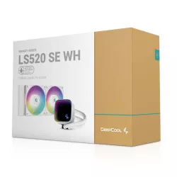 DeepCool LS520 SE WH Processeur Refroidisseur de liquide tout-en-un 12 cm Blanc 1 pièce(s)