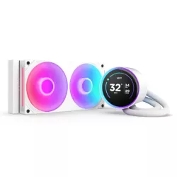 NZXT Kraken Elite 240 RGB Processeur Refroidisseur de liquide tout-en-un 12 cm Blanc 1 pièce(s)
