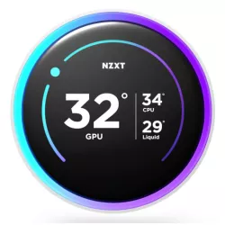 NZXT Kraken Elite 240 RGB Processeur Refroidisseur de liquide tout-en-un 12 cm Blanc 1 pièce(s)
