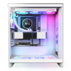 NZXT Kraken Elite 360 RGB Processeur Refroidisseur de liquide tout-en-un 12 cm Blanc 1 pièce(s)