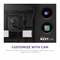 NZXT Kraken Plus 240 Processeur Refroidisseur de liquide tout-en-un 12 cm Noir