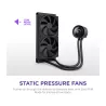 NZXT Kraken Plus 240 Processeur Refroidisseur de liquide tout-en-un 12 cm Noir