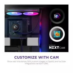 NZXT Kraken Plus RGB 240 Processeur Refroidisseur de liquide tout-en-un 12 cm Noir