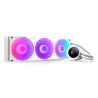 NZXT Kraken Plus 360 RGB Processeur Refroidisseur de liquide tout-en-un Blanc 1 pièce(s)