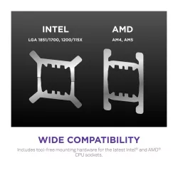 NZXT Kraken Elite 420 RGB Processeur Refroidisseur de liquide tout-en-un 14 cm Blanc 1 pièce(s)
