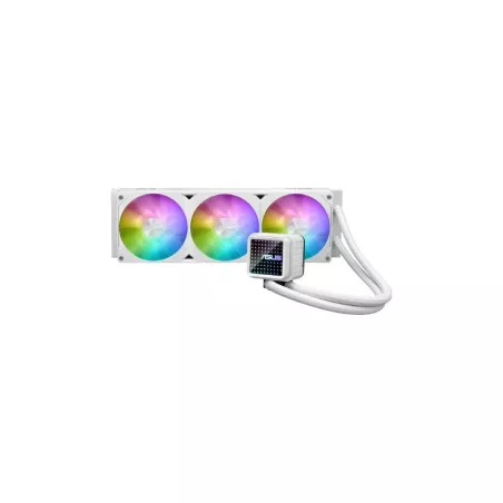 ASUS TUF Gaming LC III 360 ARGB LCD White Edition Processeur Refroidisseur de liquide tout-en-un 12 cm Blanc 1 pièce(s)